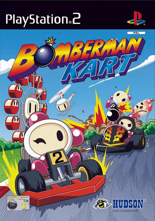 Jeux PS2 - Bomberman Kart
