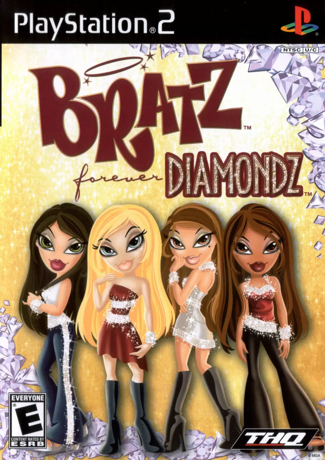 PS2 Games - Bratz: Forever Diamondz
