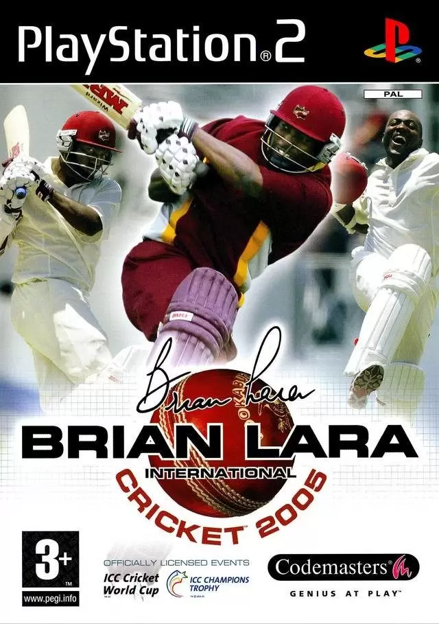 PS2 Games - Brian Lara International Cricket 2005