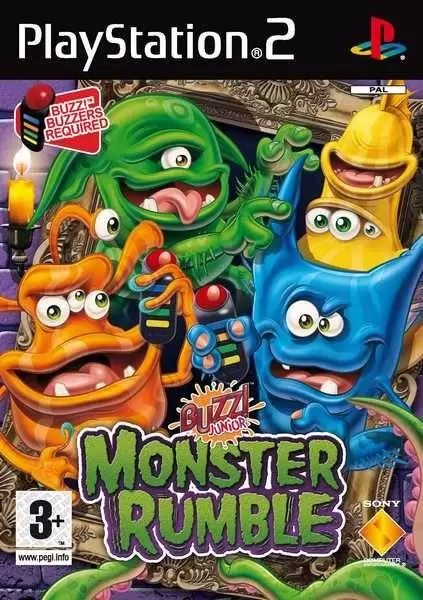 PS2 Games - Buzz! Junior: Monster Rumble