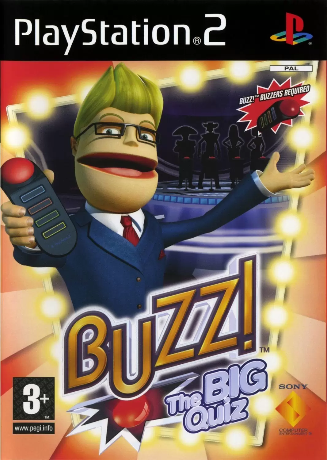 Jeux PS2 - Buzz! The BIG Quiz