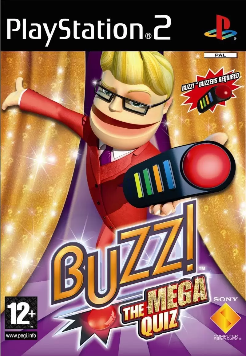 Jeux PS2 - Buzz! The Mega Quiz
