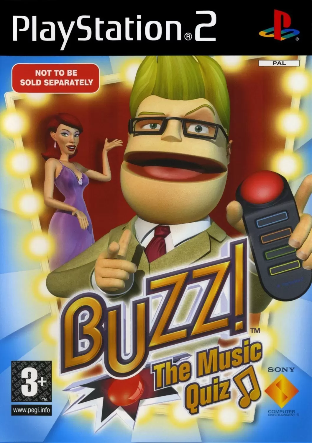 PS2 Games - Buzz! The Music Quiz