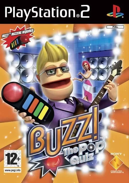 PS2 Games - Buzz! The Pop Quiz