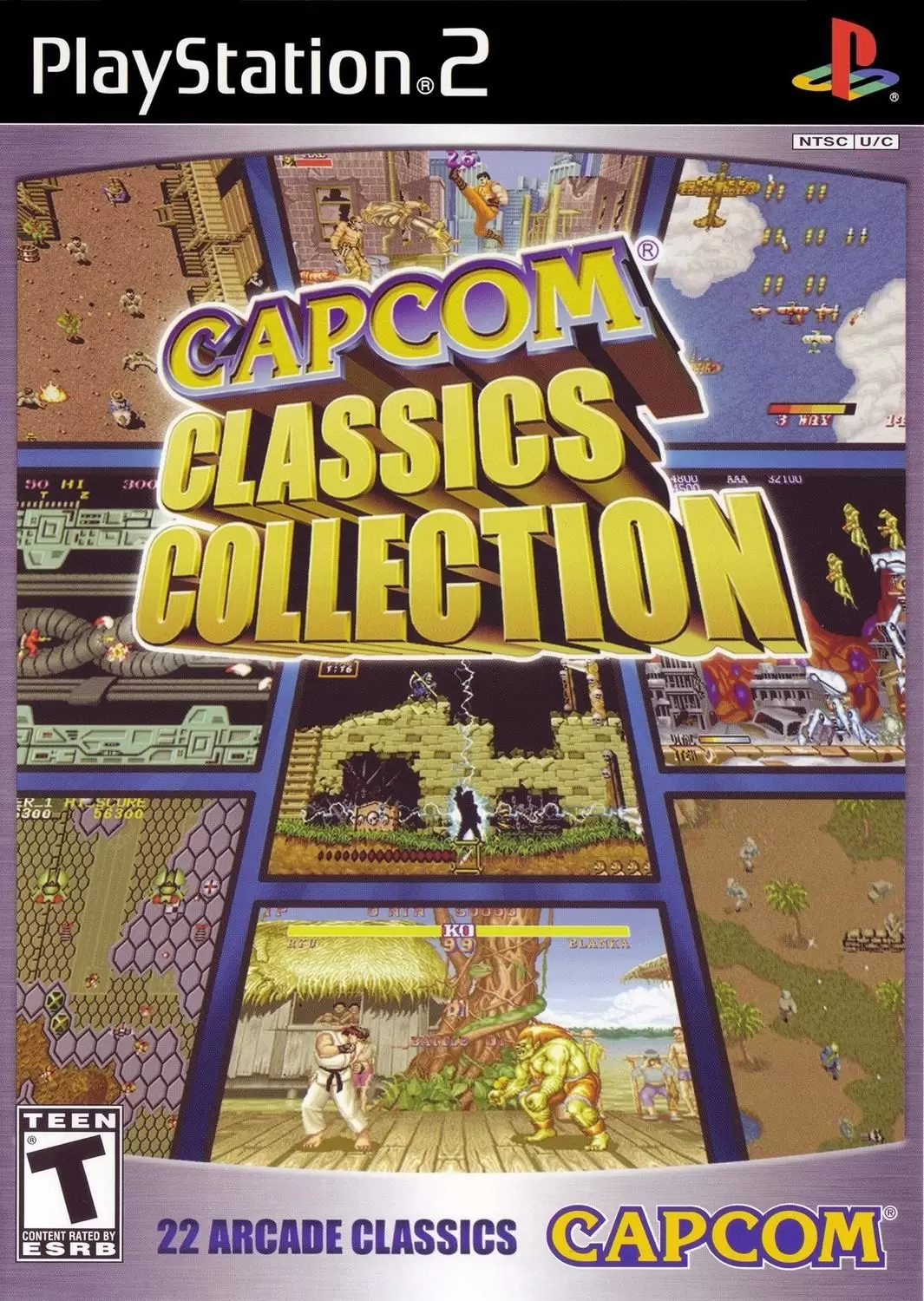 Jeux PS2 - Capcom Classics Collection Vol.1