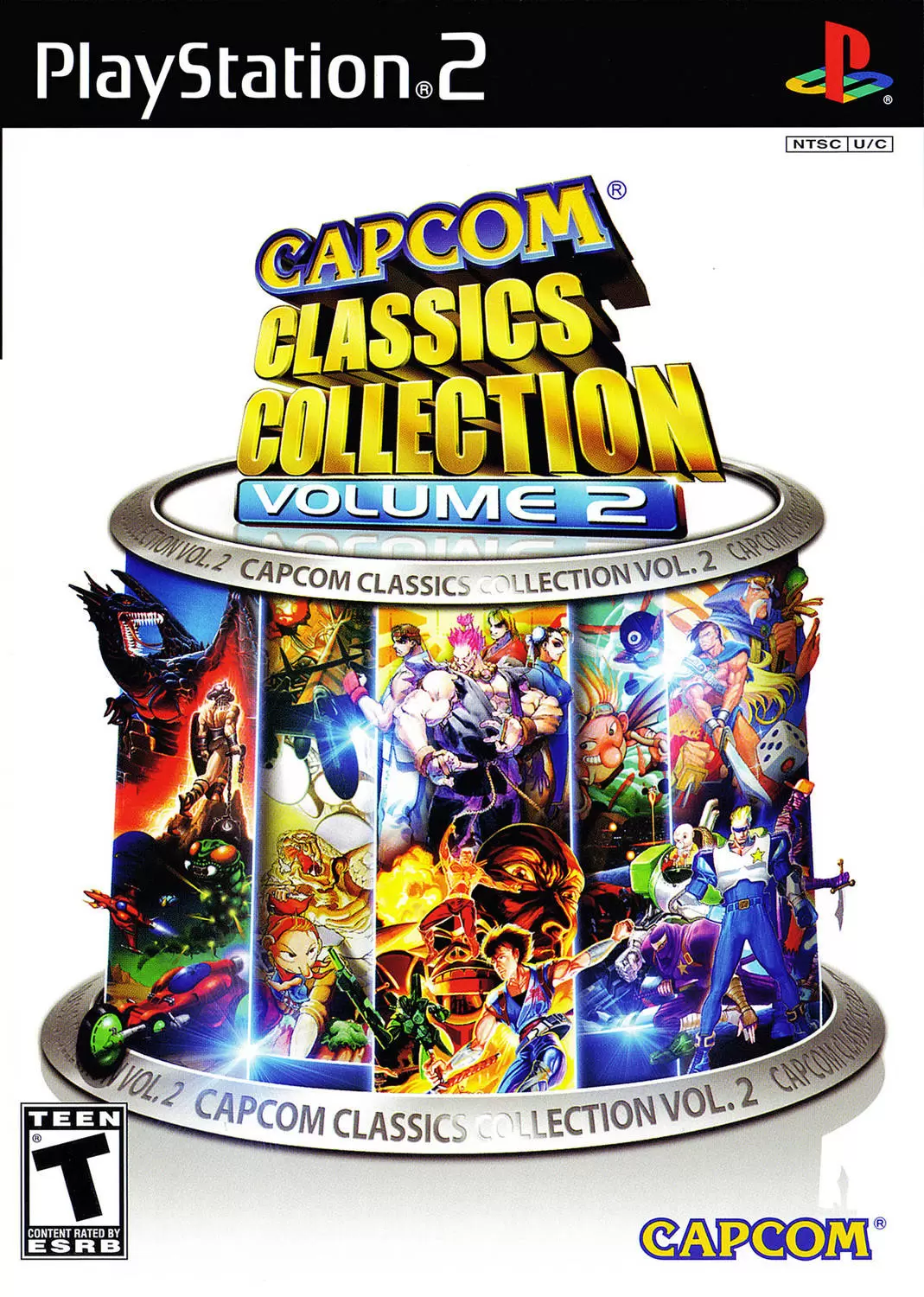 PS2 Games - Capcom Classics Collection Volume 2