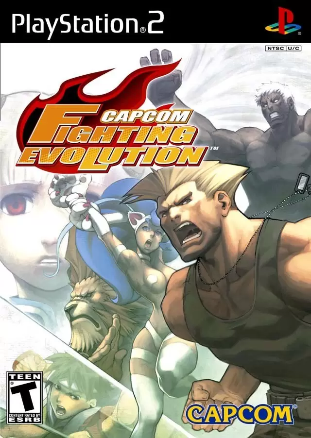 Jeux PS2 - Capcom Fighting Evolution