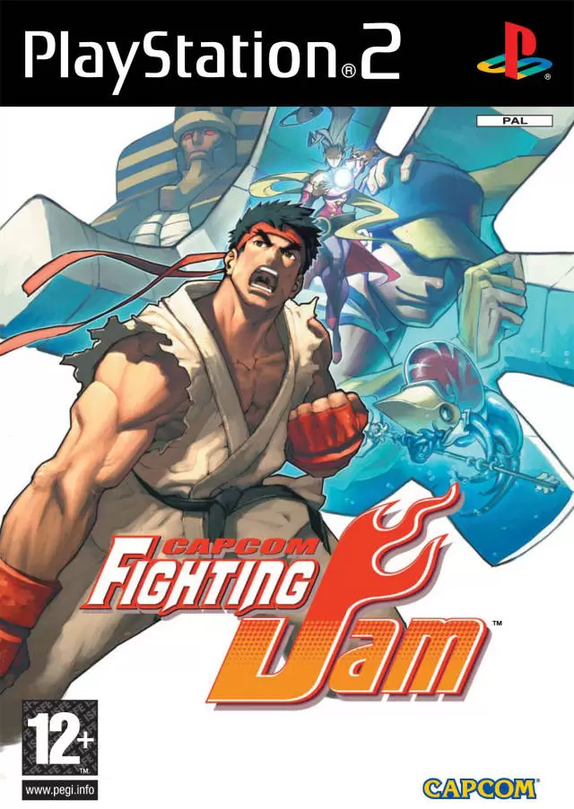 PS2 Games - Capcom Fighting Jam