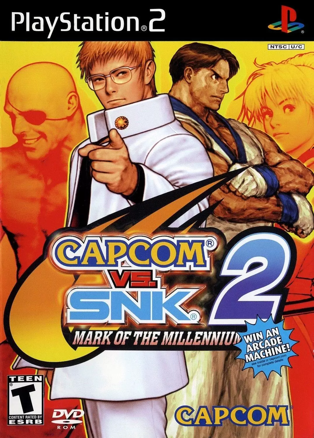 Jeux PS2 - Capcom vs. SNK 2: Mark of the Millenium