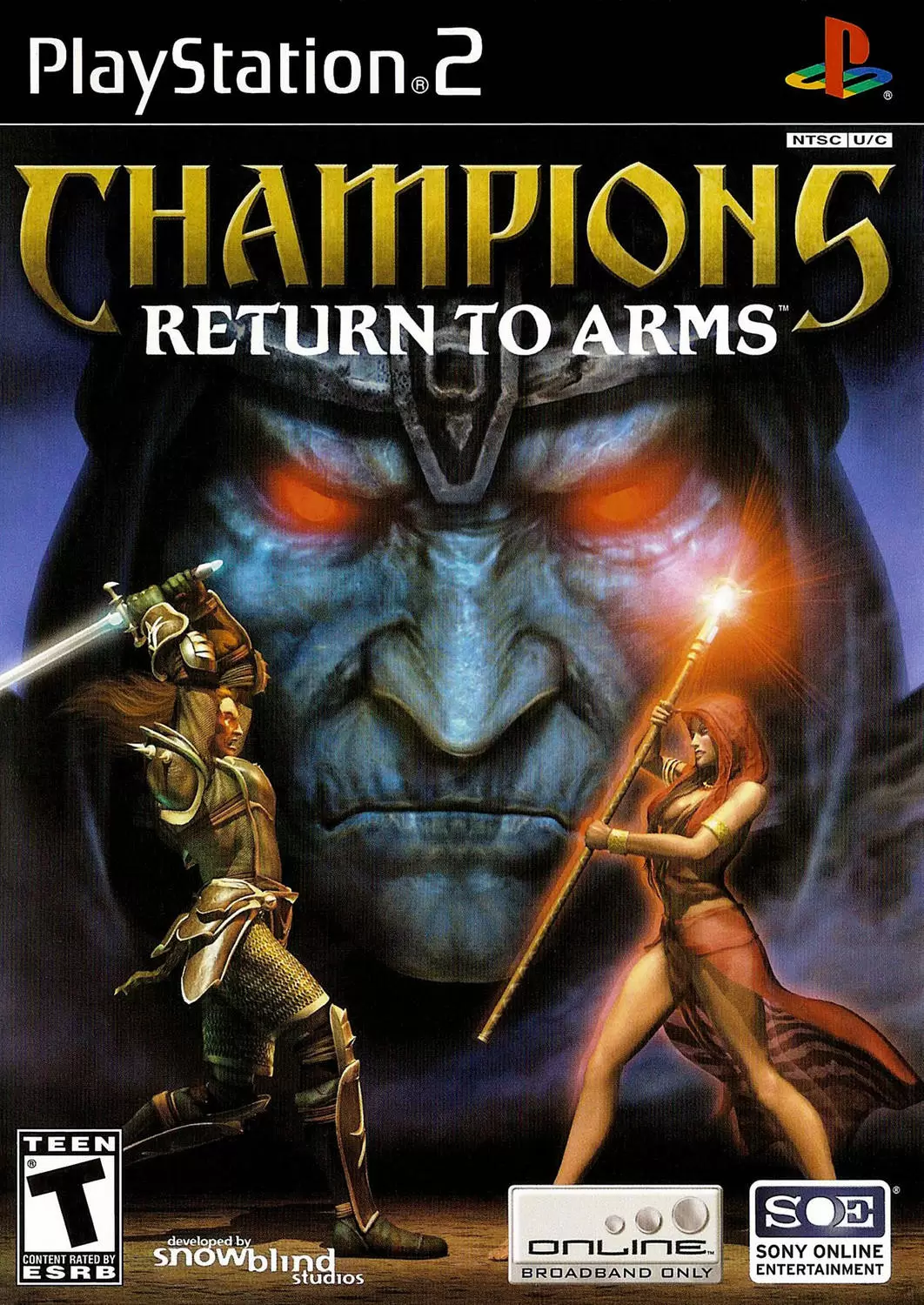 PS2 Games - Champions: Return to Arms