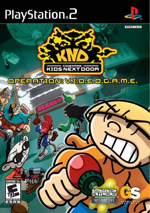 PS2 Games - Codename: Kids Next Door – Operation: V.I.D.E.O.G.A.M.E.