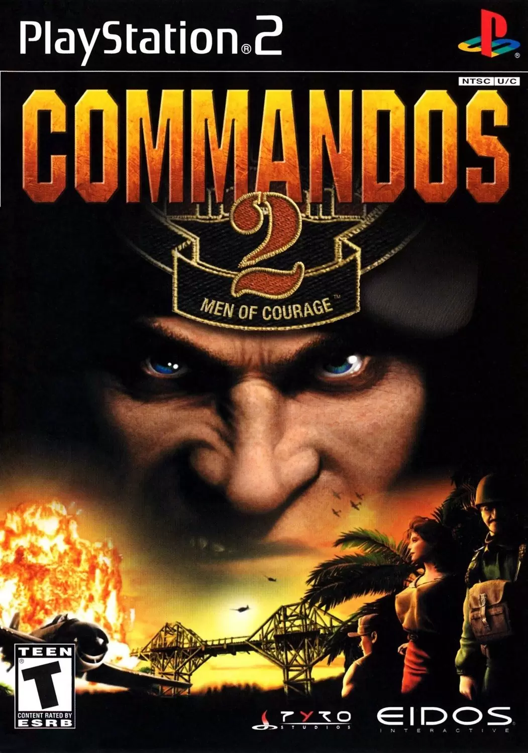 PS2 Games - Commandos 2: Men of Courage