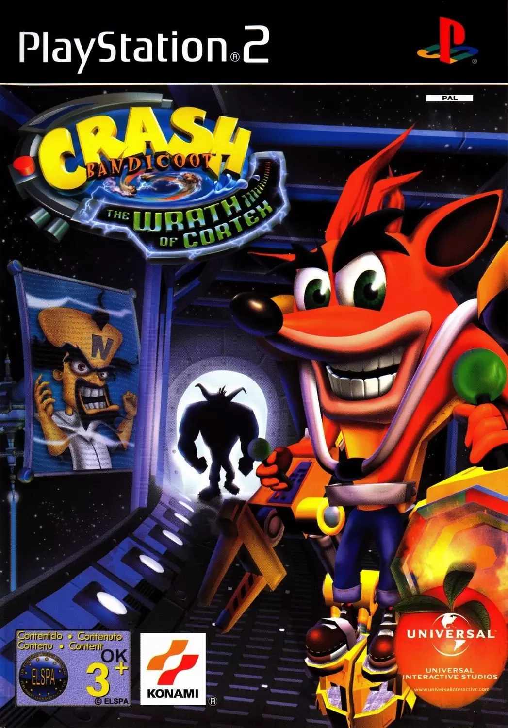 Jeux PS2 - Crash Bandicoot: The Wrath of Cortex