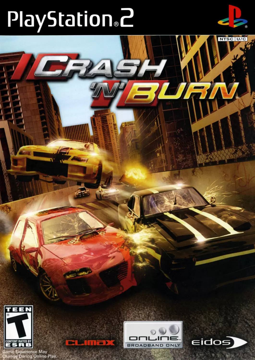 PS2 Games - Crash \'n Burn