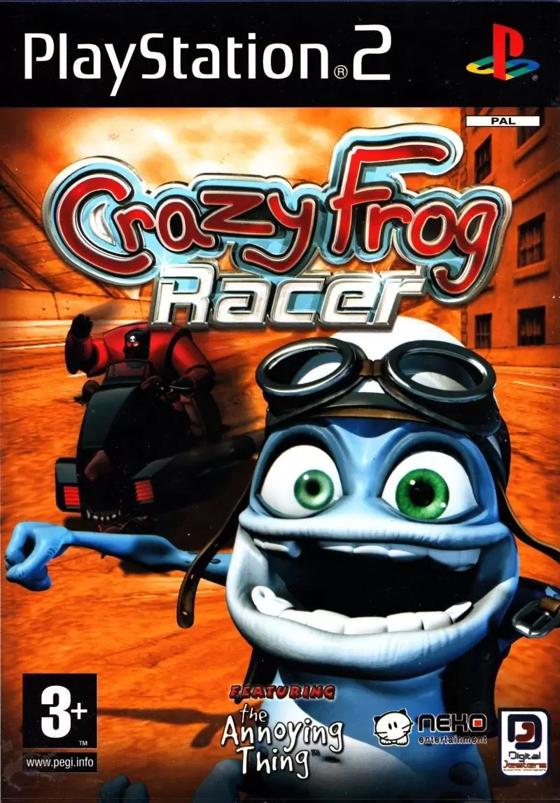 Jeux PS2 - Crazy Frog Racer