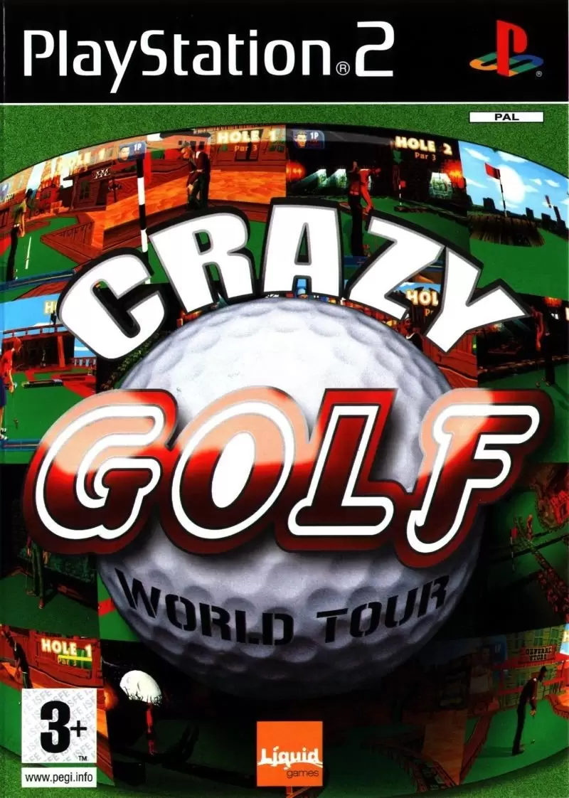 Jeux PS2 - Crazy Golf: World Tour