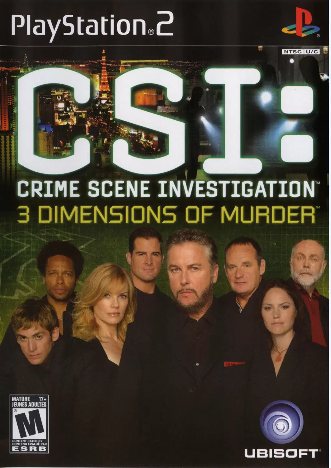 Jeux PS2 - CSI: 3 Dimensions of Murder