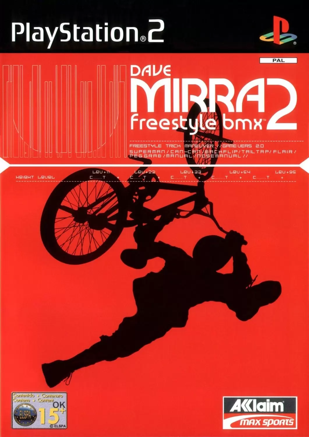 PS2 Games - Dave Mirra Freestyle BMX 2