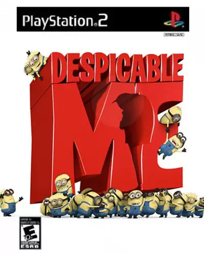 Despicable Me The Game Ps2 DVD Cover PlayStation 2 Box Art Cover