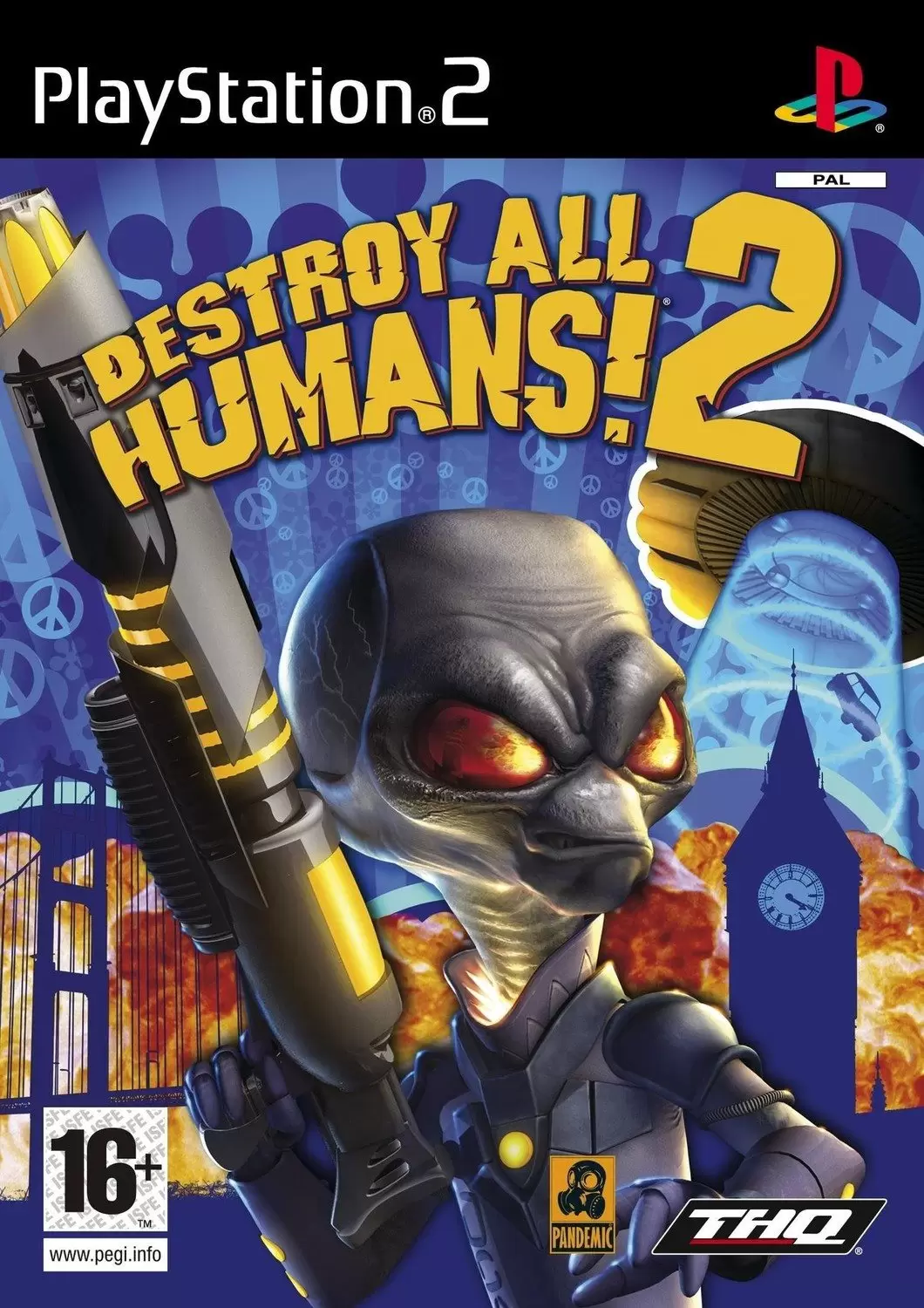 PS2 Games - Destroy All Humans! 2