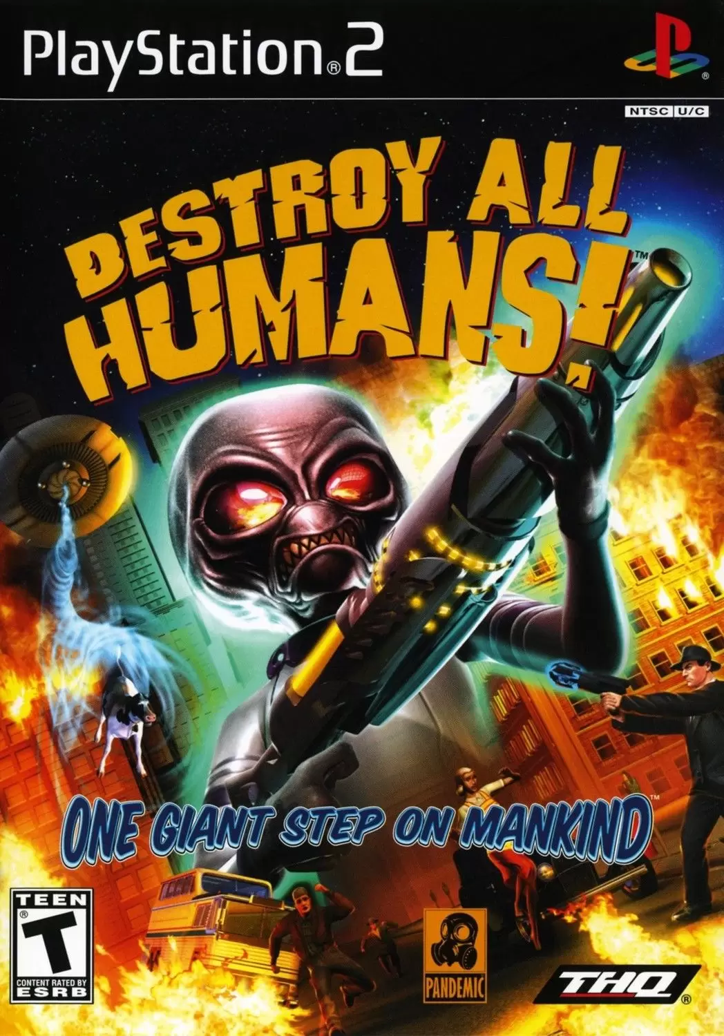 Jeux PS2 - Destroy All Humans!