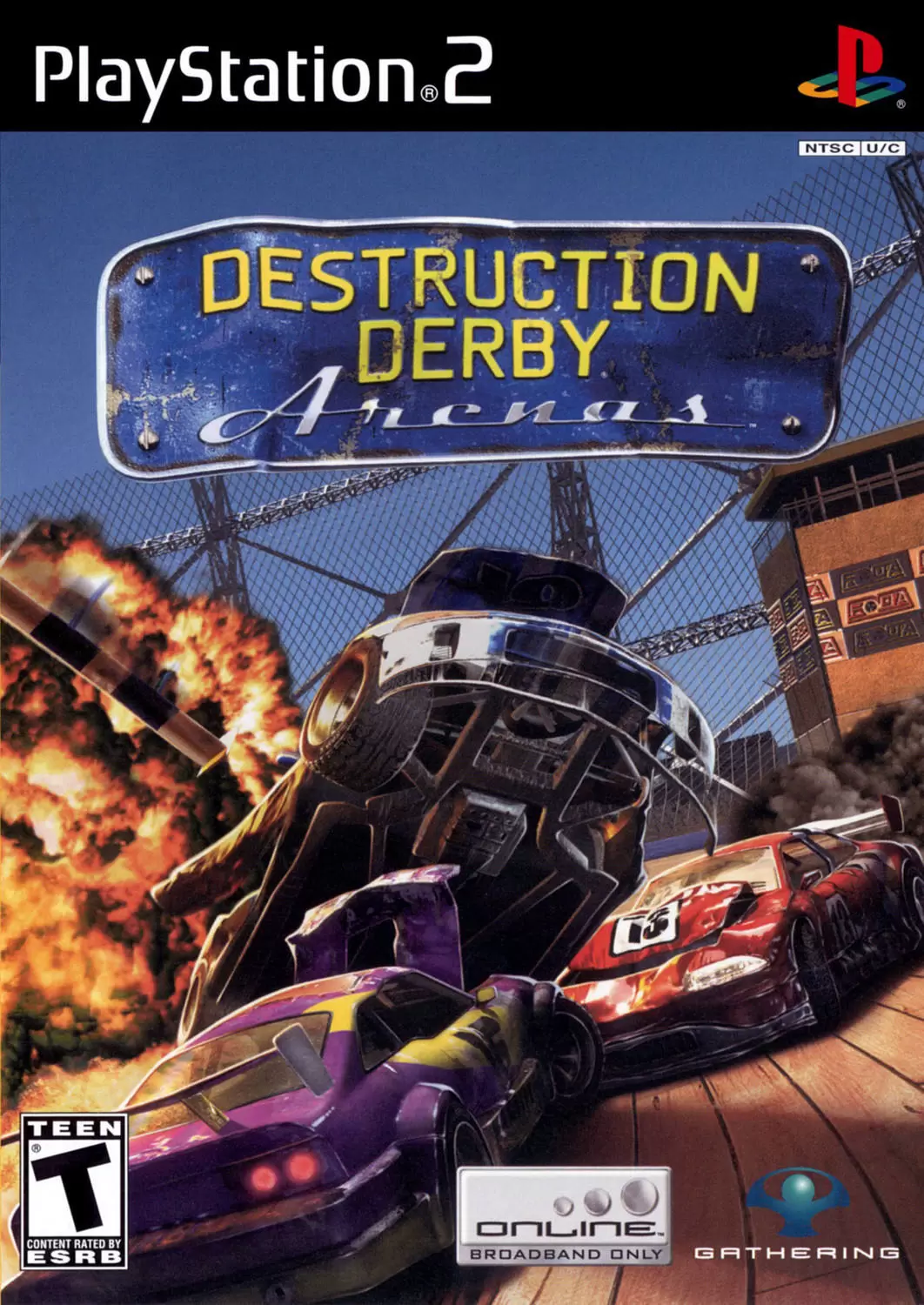 PS2 Games - Destruction Derby: Arenas