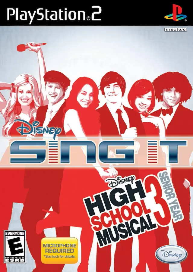 PS2 Games - Disney Sing It: High School Musical 3: Senior Year