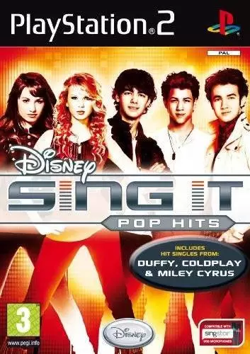 PS2 Games - Disney Sing It: Pop Hits