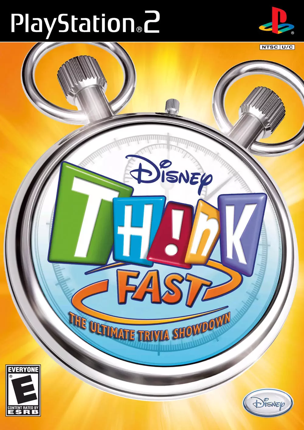 PS2 Games - Disney Think Fast