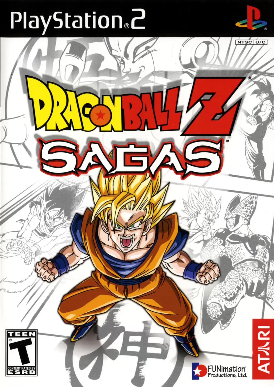 PS2 Games - Dragon Ball Z: Sagas