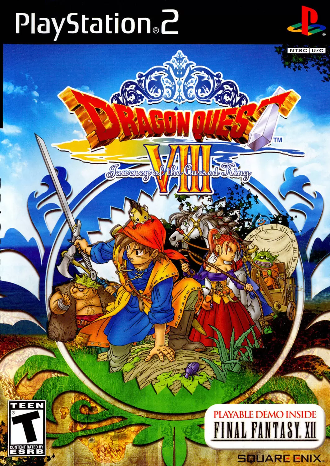 Jeux PS2 - Dragon Quest VIII: Journey of the Cursed King