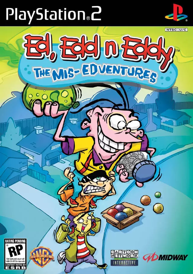 PS2 Games - Ed, Edd n Eddy: The Mis-Edventures