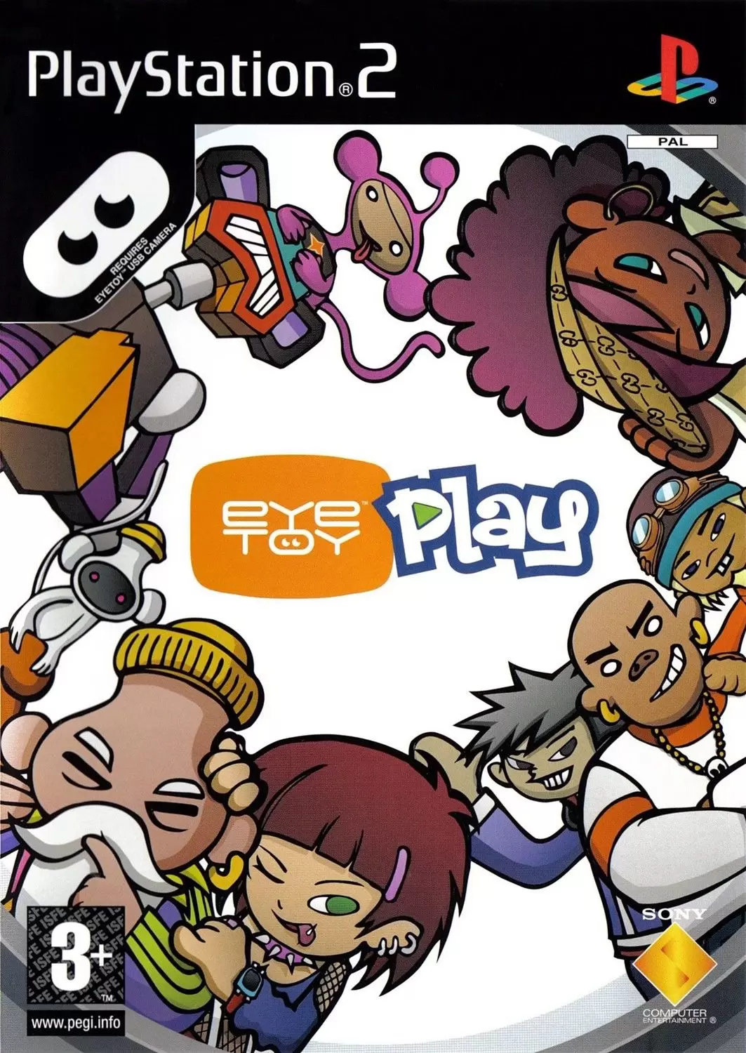 PS2 Games - EyeToy: Play