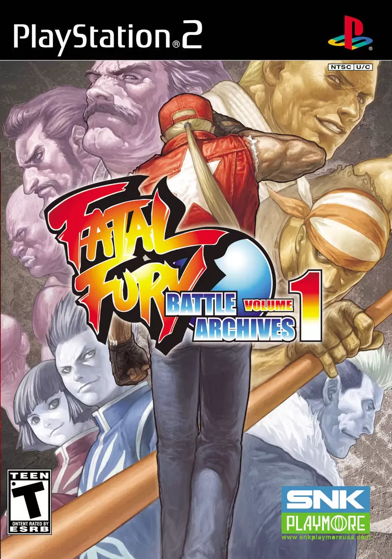 PS2 Games - Fatal Fury: Battle Archives Volume 1