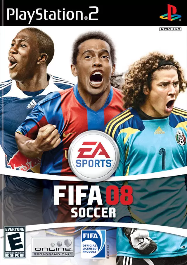 PS2 Games - FIFA Soccer 08