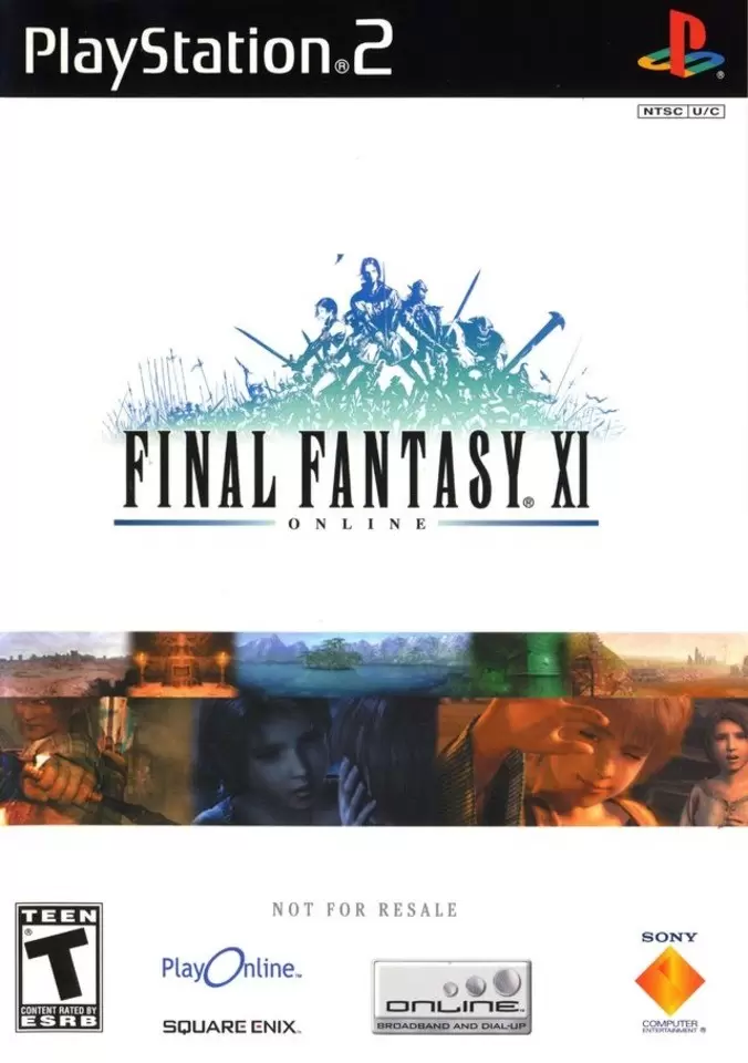 Jeux PS2 - Final Fantasy XI Online