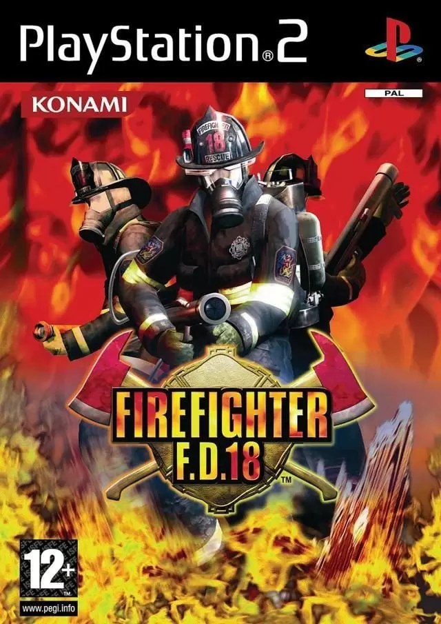 Jeux PS2 - Firefighter F.D. 18