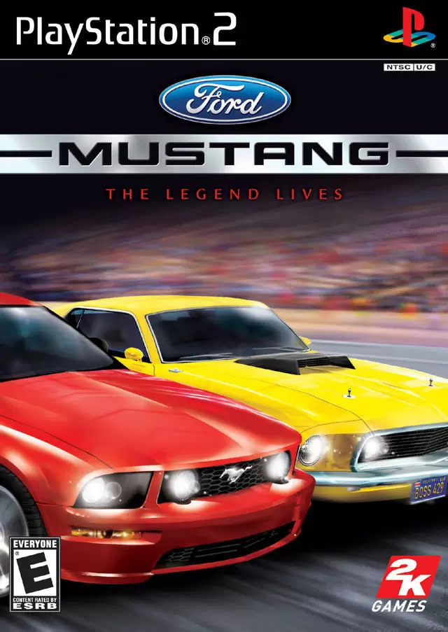 PS2 Games - Ford Mustang: The Legend Lives