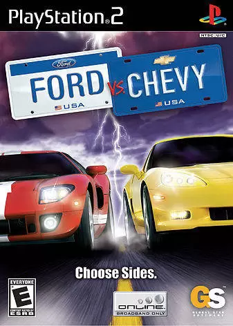 Jeux PS2 - Ford vs. Chevy