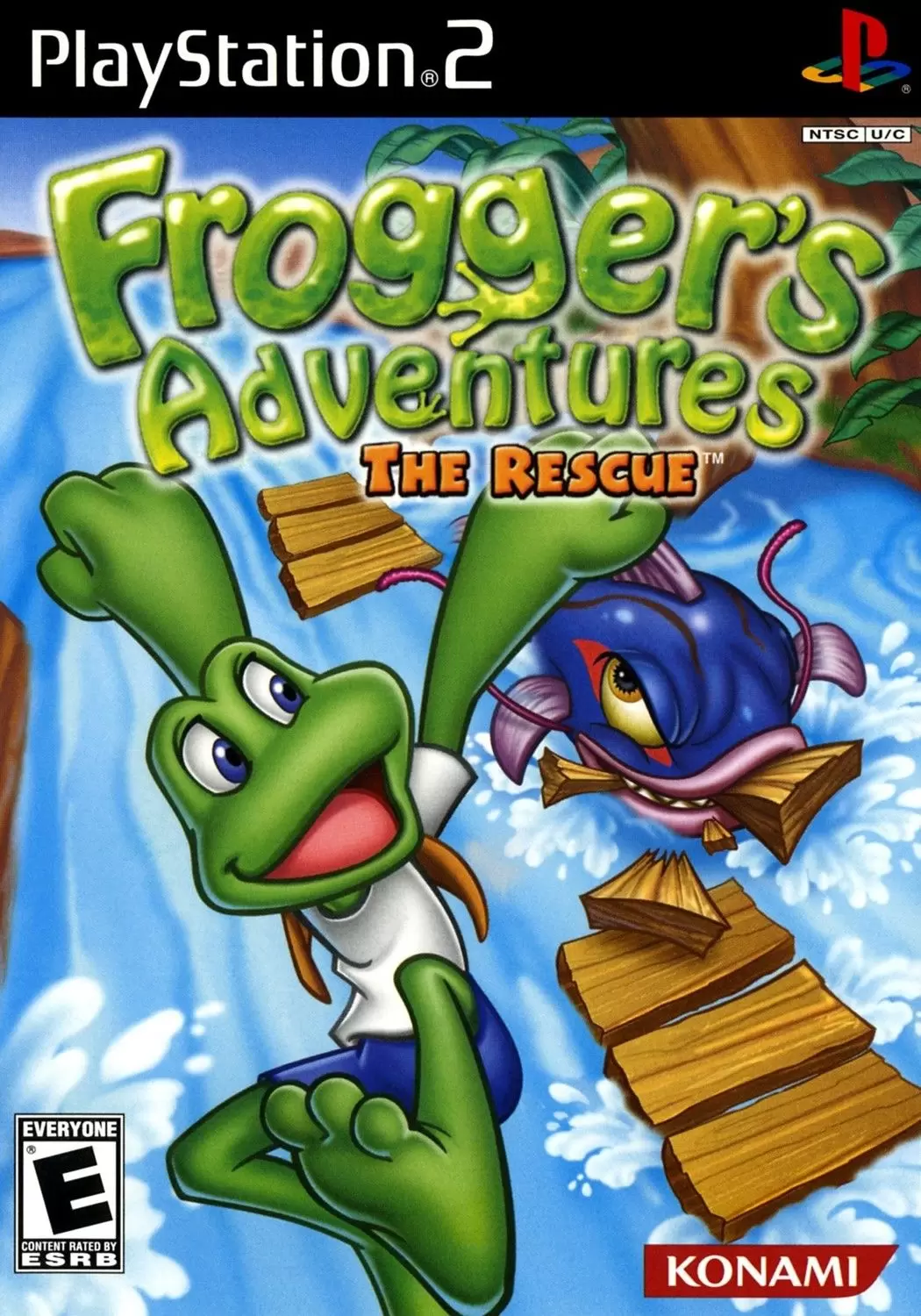 Jeux PS2 - Frogger\'s Adventures: The Rescue