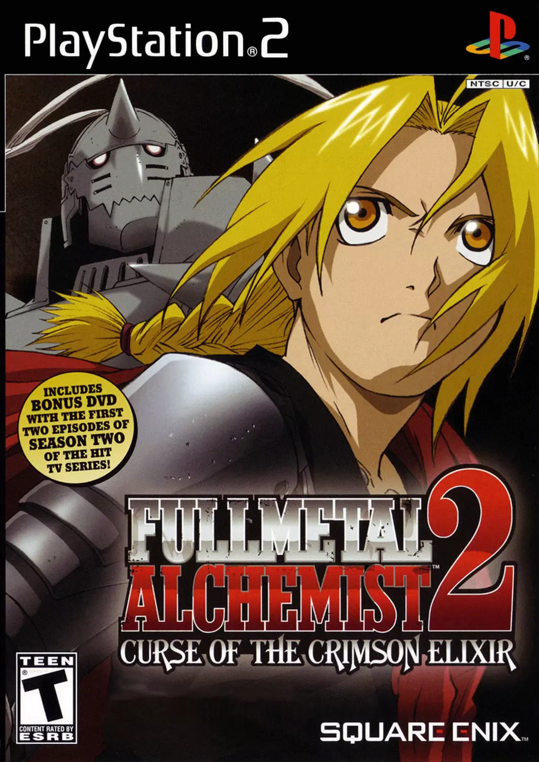 Jeux PS2 - Fullmetal Alchemist 2: Curse of the Crimson Elixir