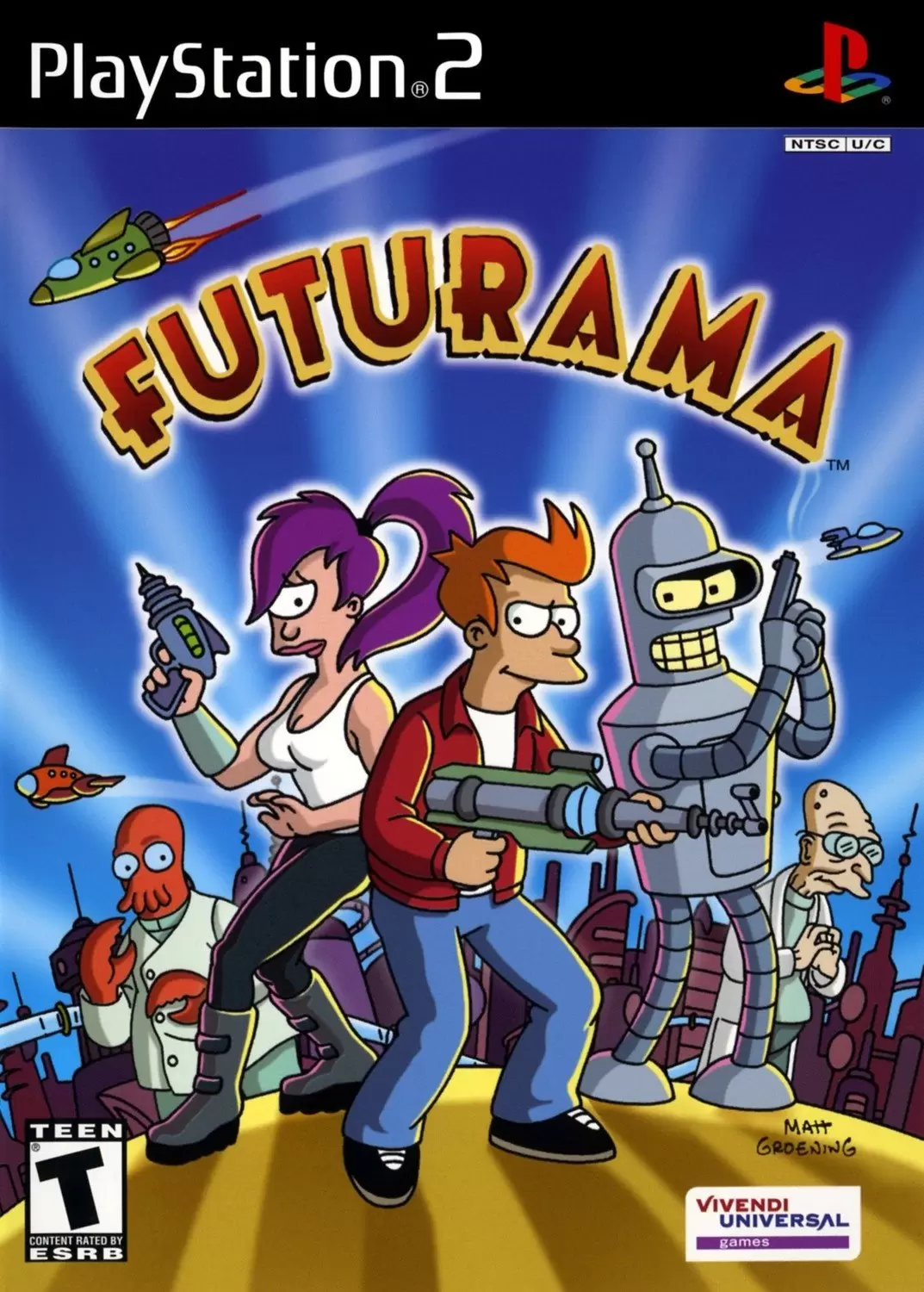 Jeux PS2 - Futurama
