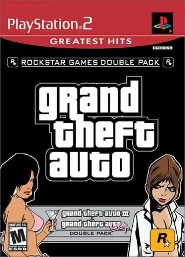 Jeux PS2 - Grand Theft Auto Double Pack