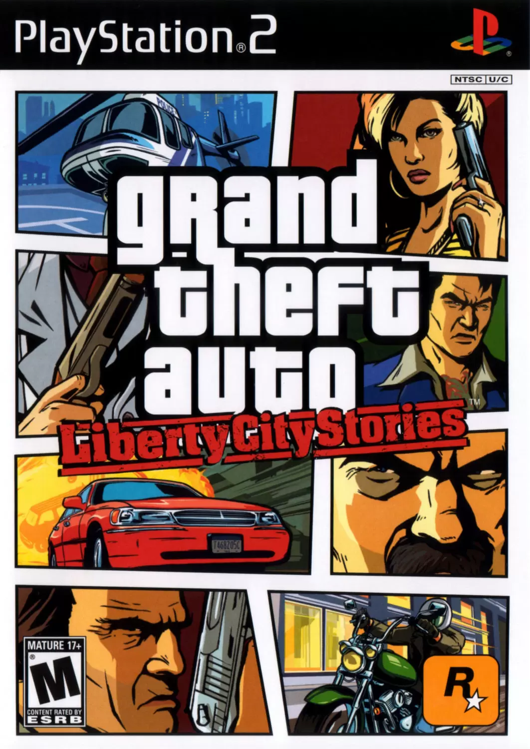 Grand Theft Auto Bundle GTA 3 - San Andreas Liberty City Stories - PS2  Complete