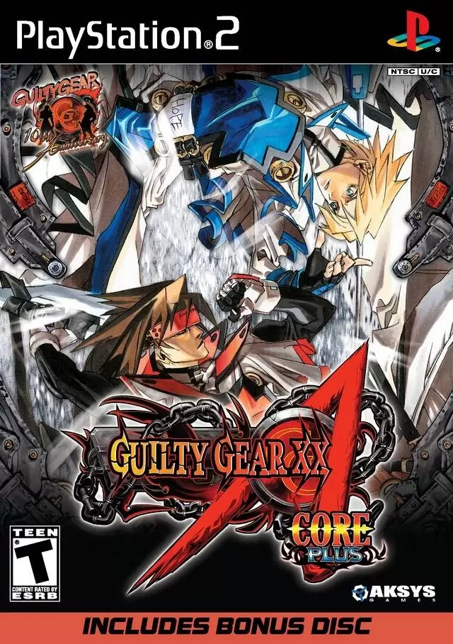 PS2 Games - Guilty Gear XX Accent Core
