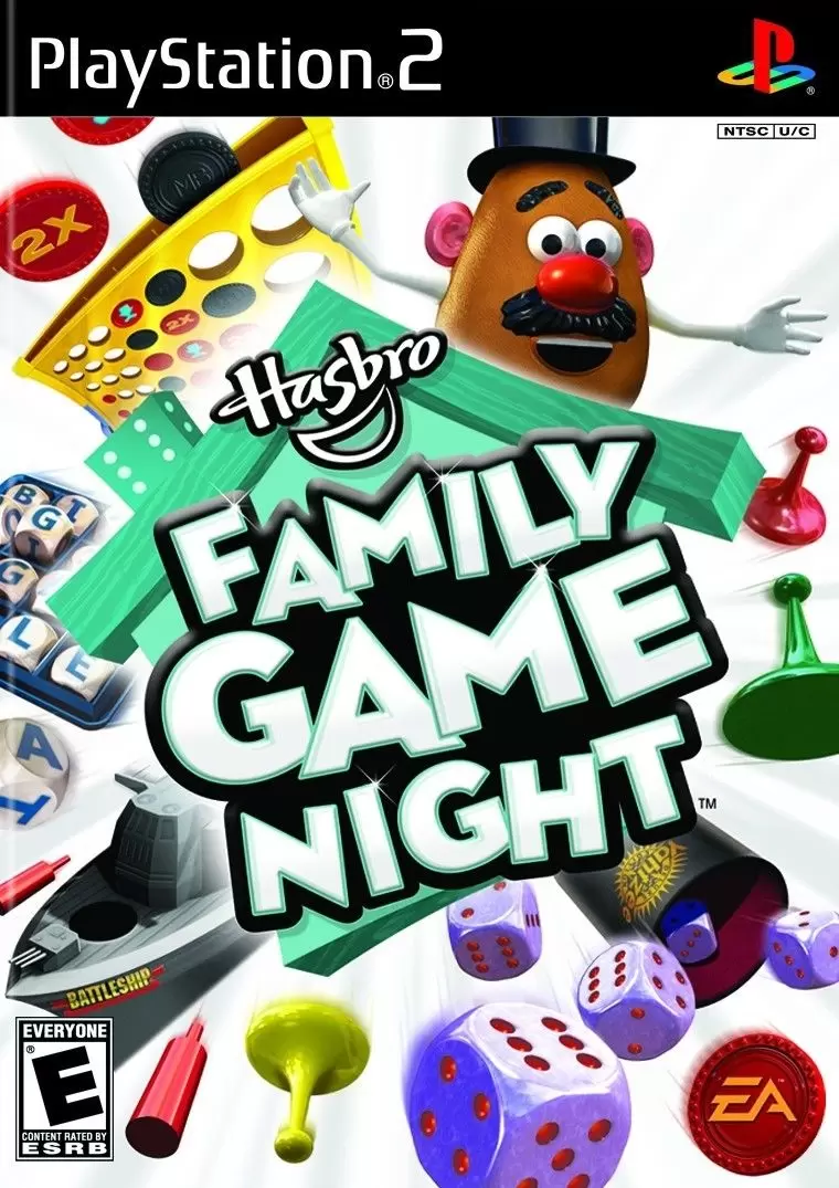 PS2 Games - Hasbro Family Game Night