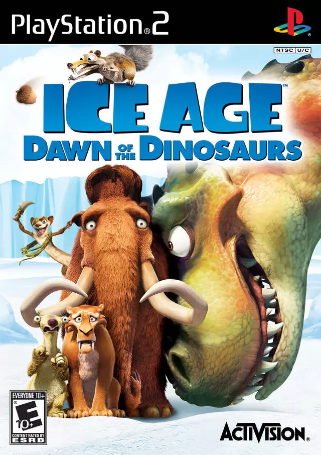 Jeux PS2 - Ice Age: Dawn of the Dinosaurs