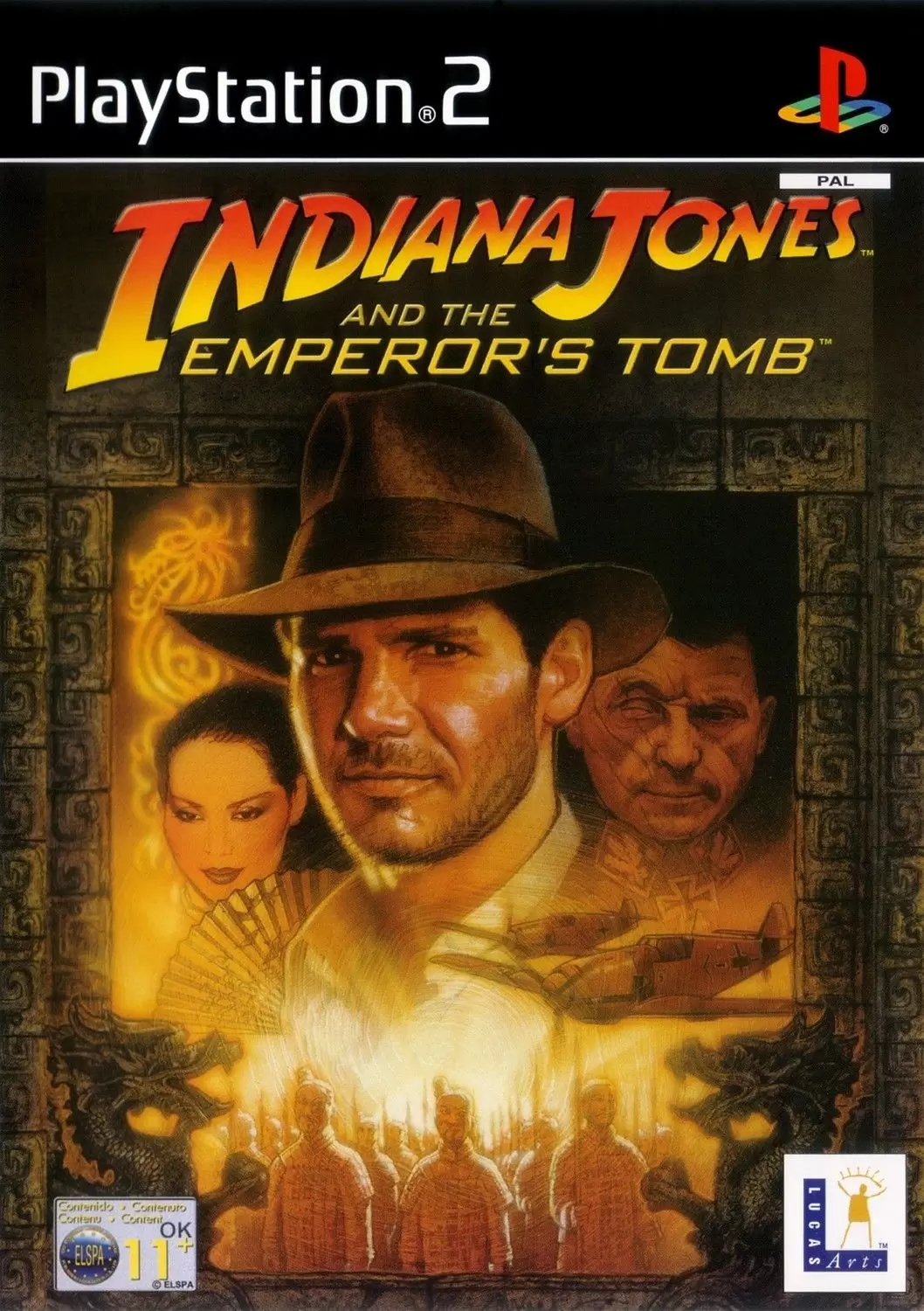 PS2 Games - Indiana Jones and the Emperor\'s Tomb