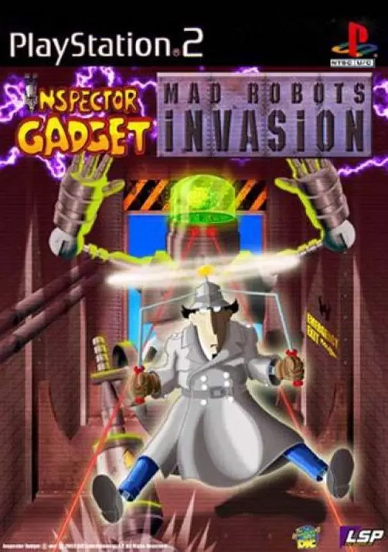 PS2 Games - Inspector gadget mad robots invasion