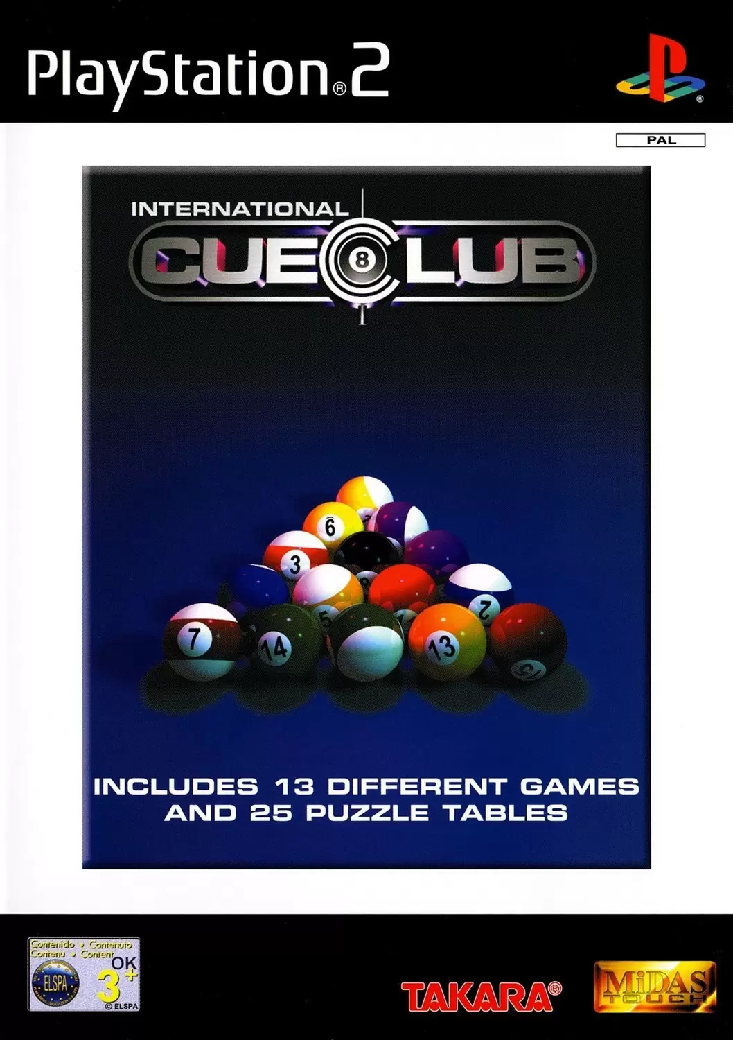 Jeux PS2 - International Cue Club